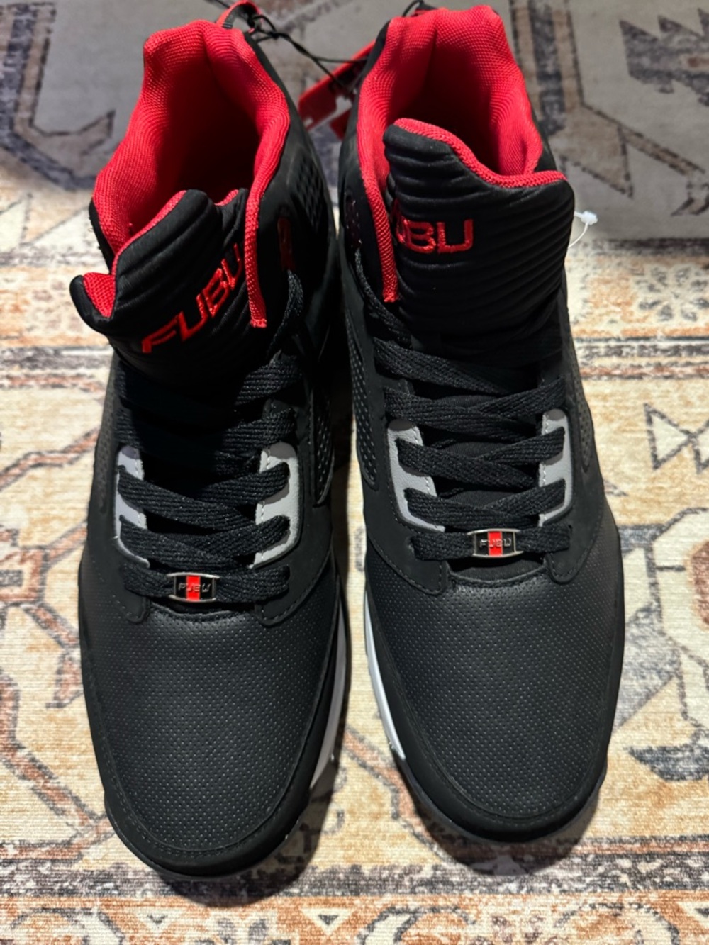 FUBU Zone High-top Basketball Sneakers Size 12